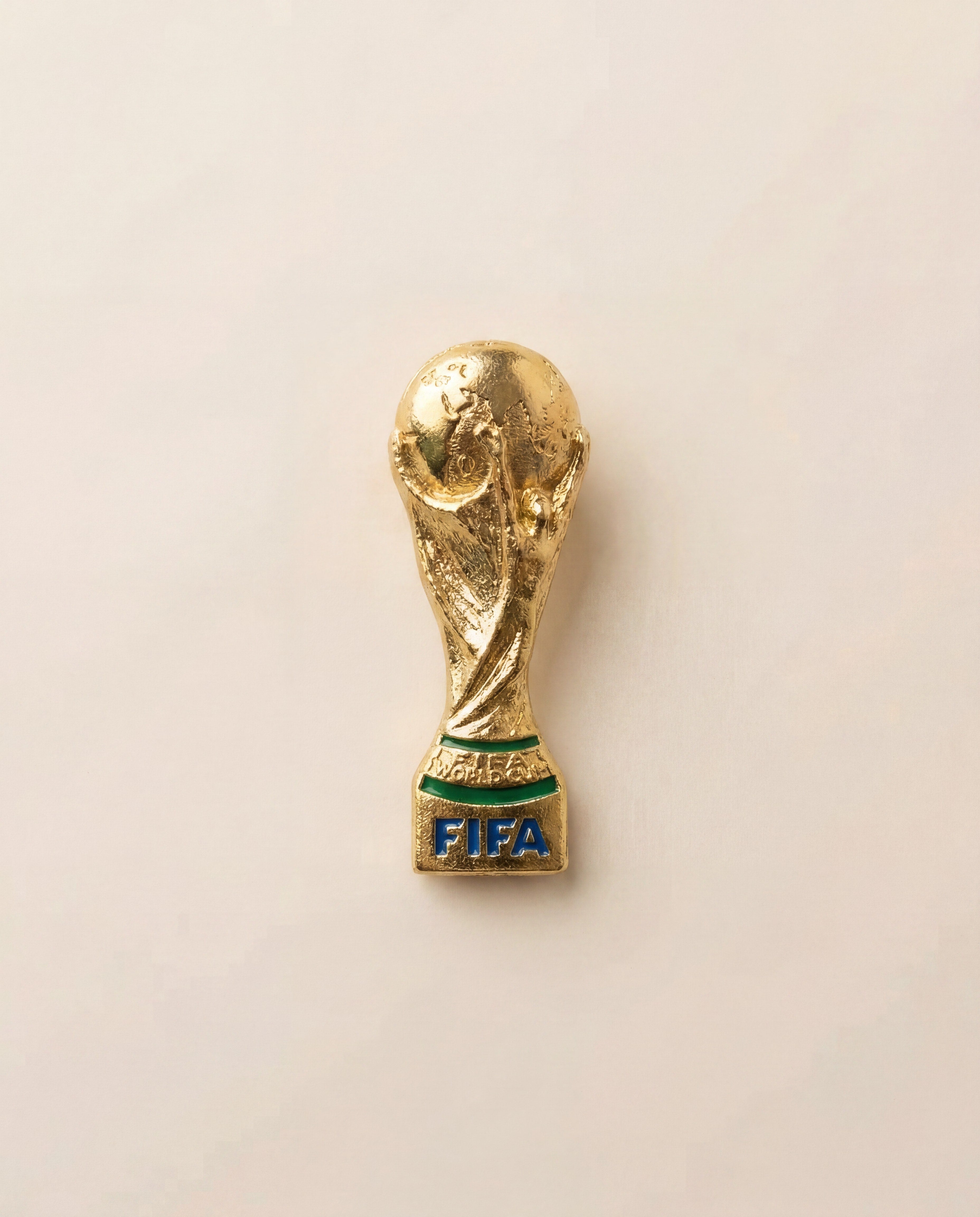 Vintage Bertoni Mundial Trophy Pin Small