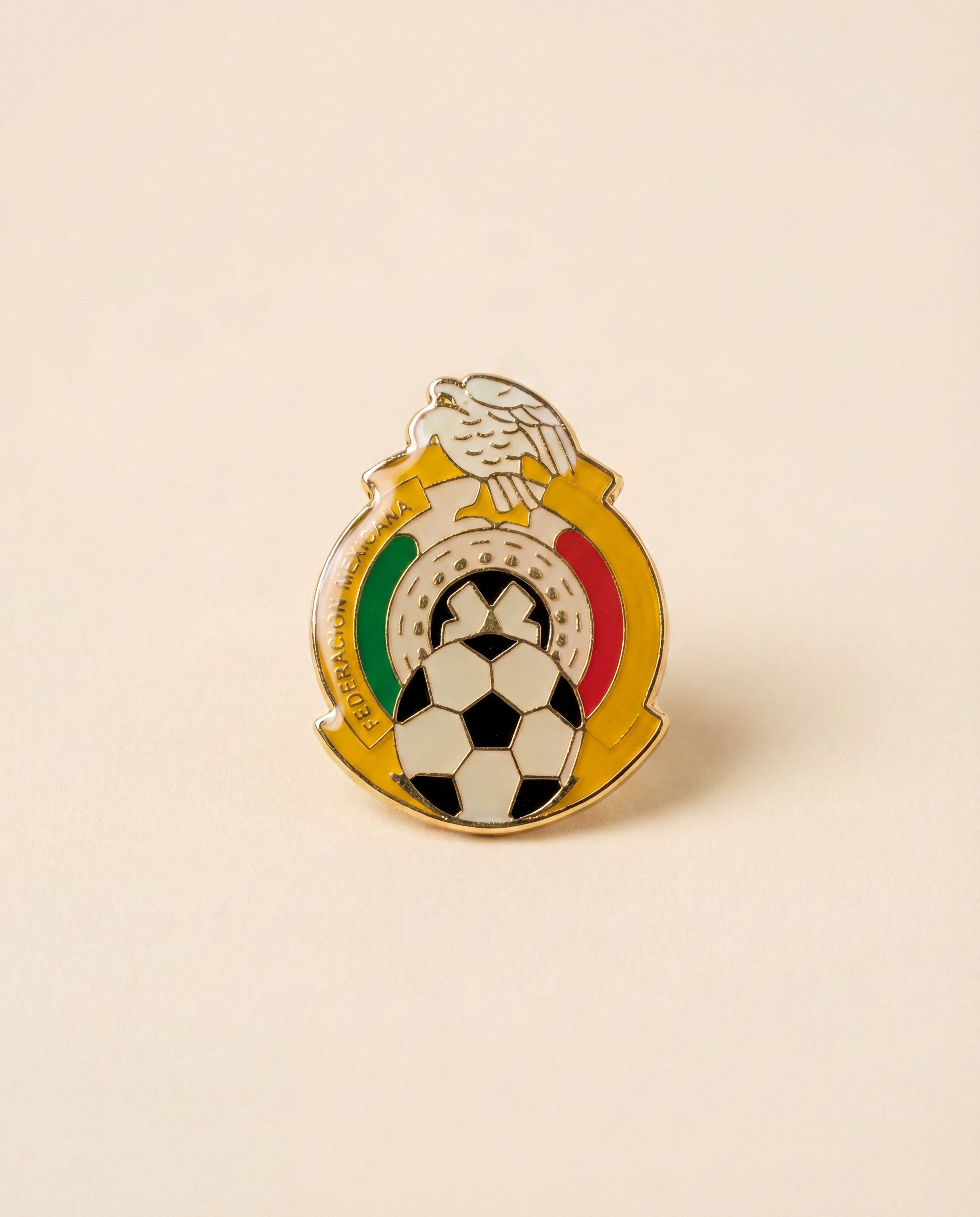 Vintage Mexico soccer pin