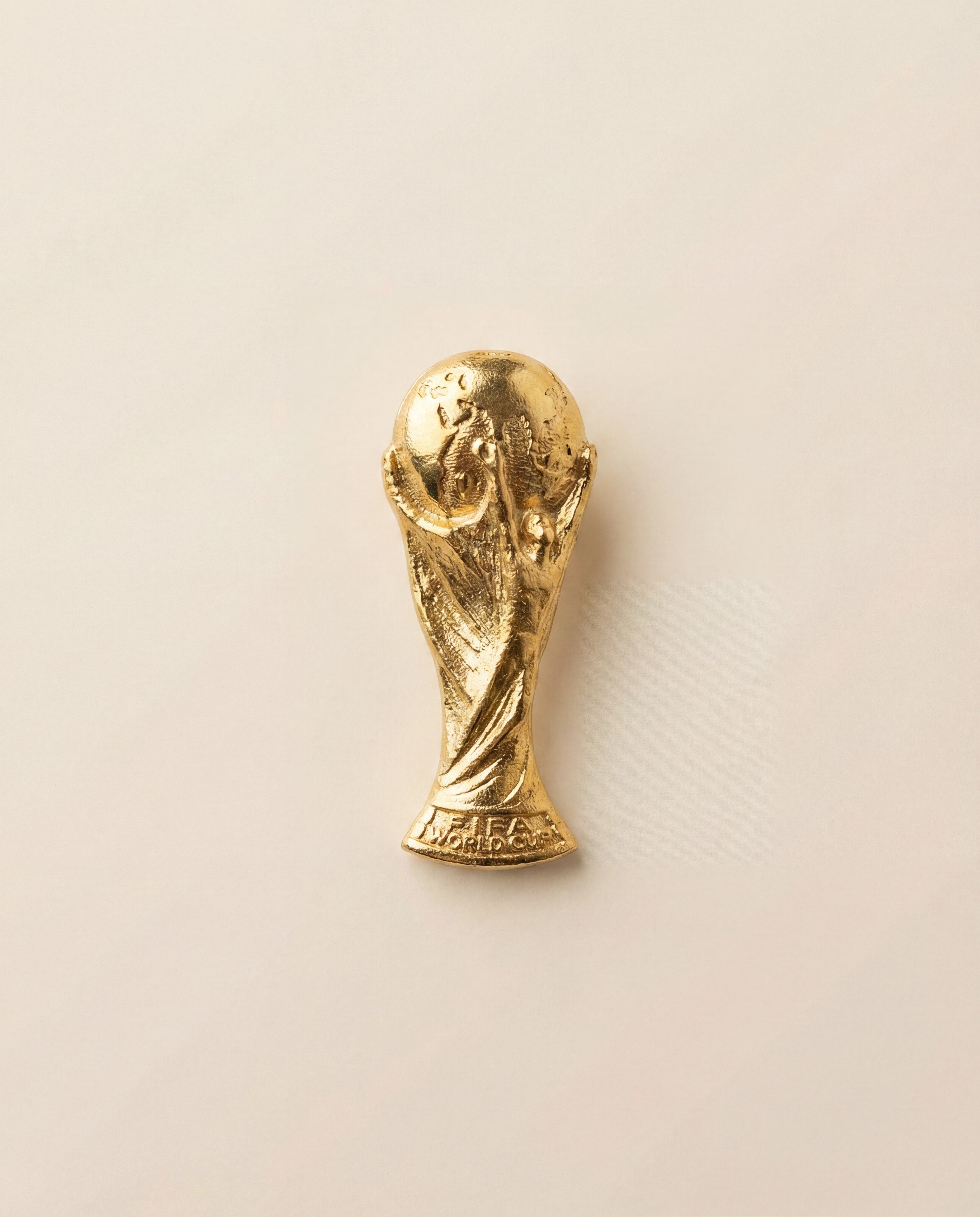 Vintage Mundial Trophy Pin Medium